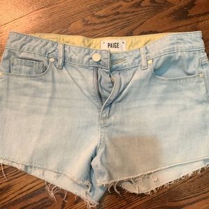Paige denim shorts